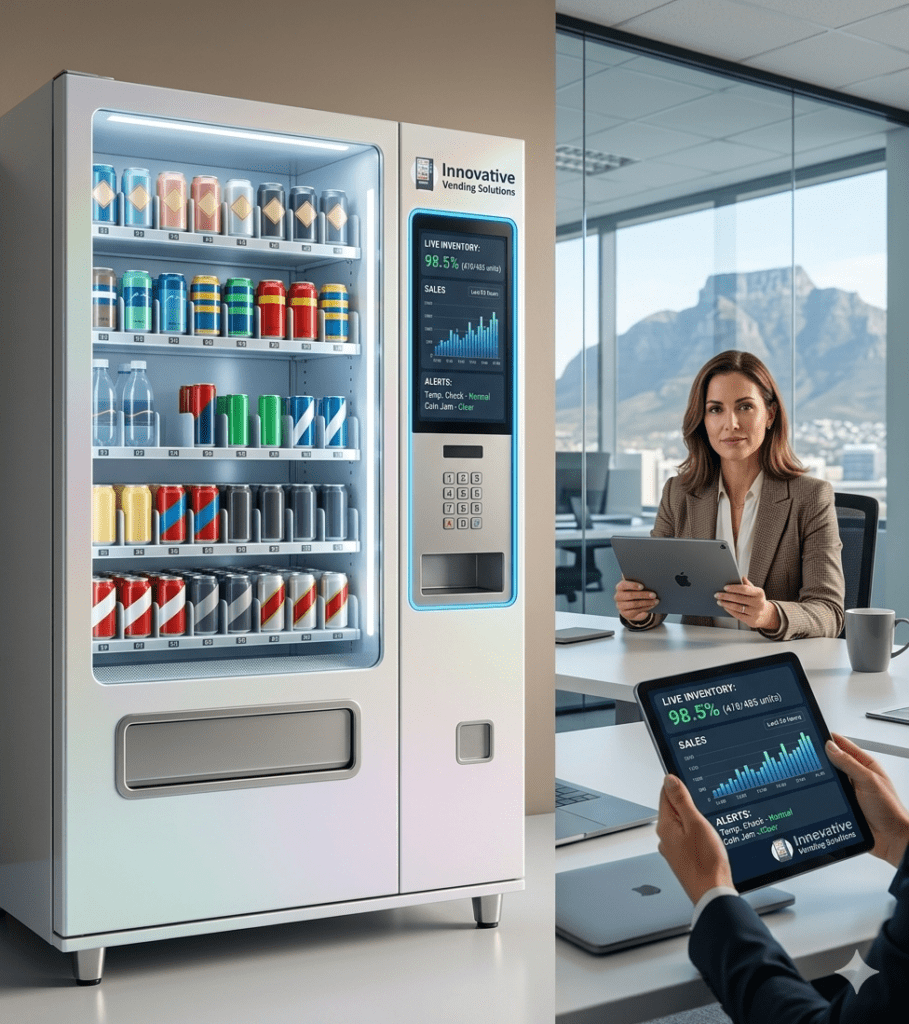cashless vending machines South Africa