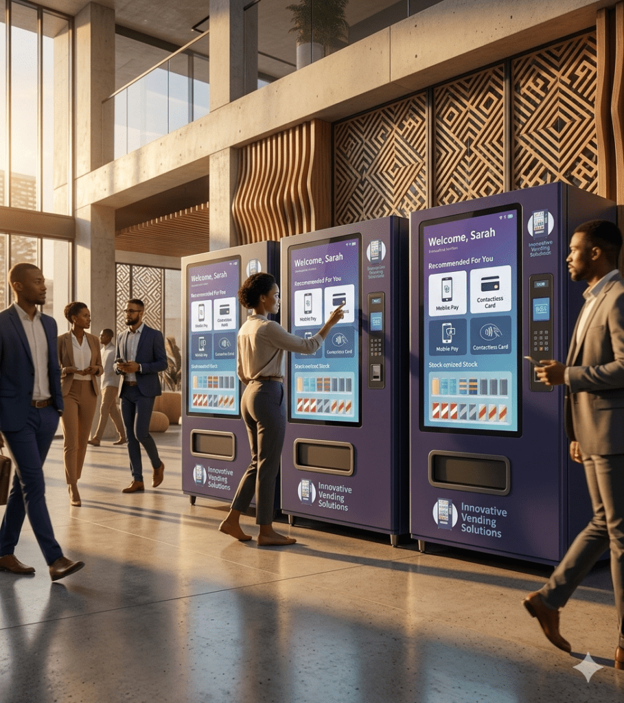 cashless vending machines South Africa