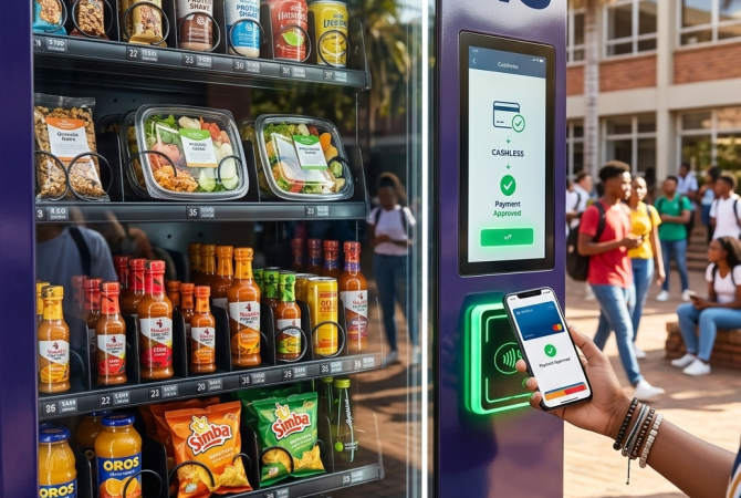 AI vending machines South Africa